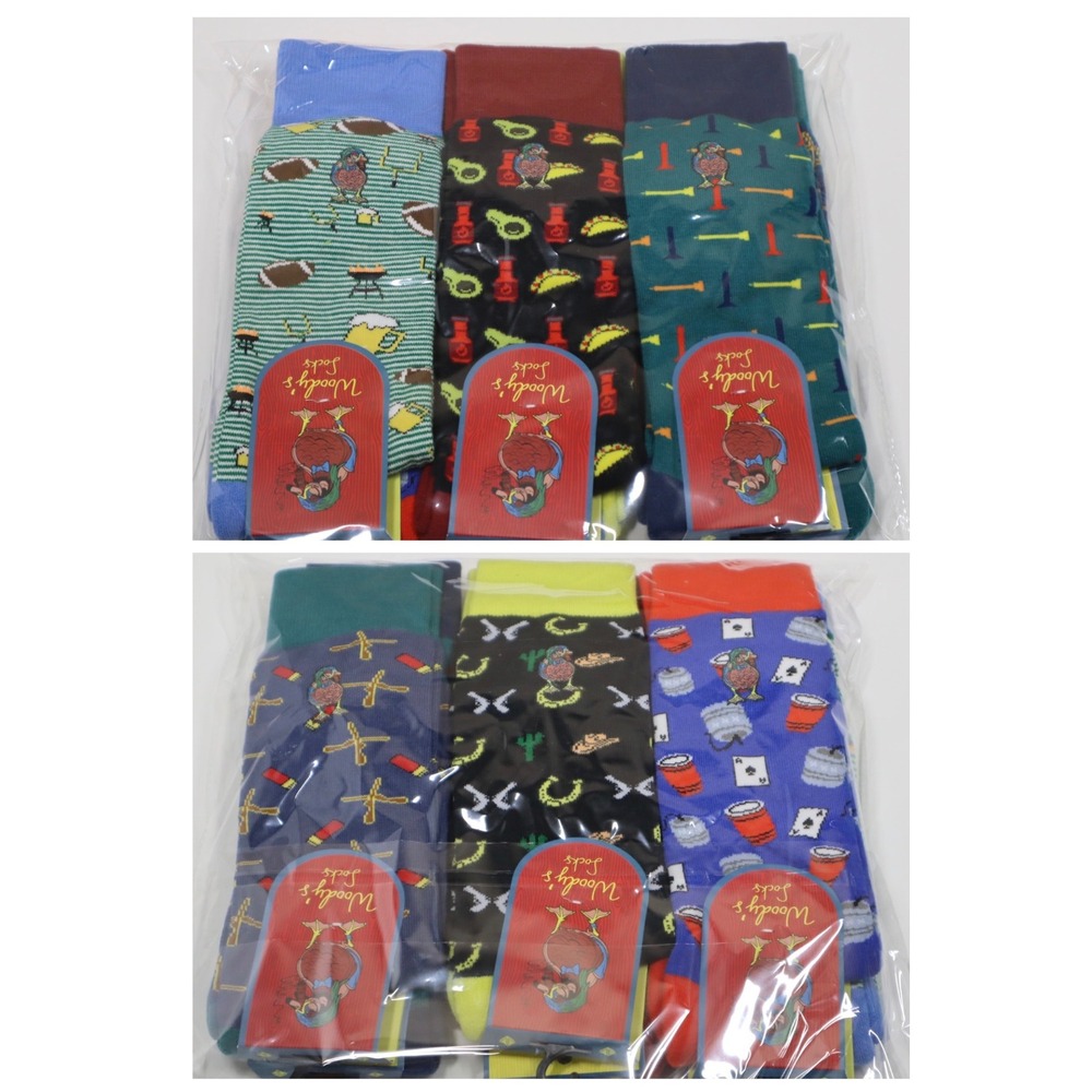 Woody's Men's 6 Pack of Socks